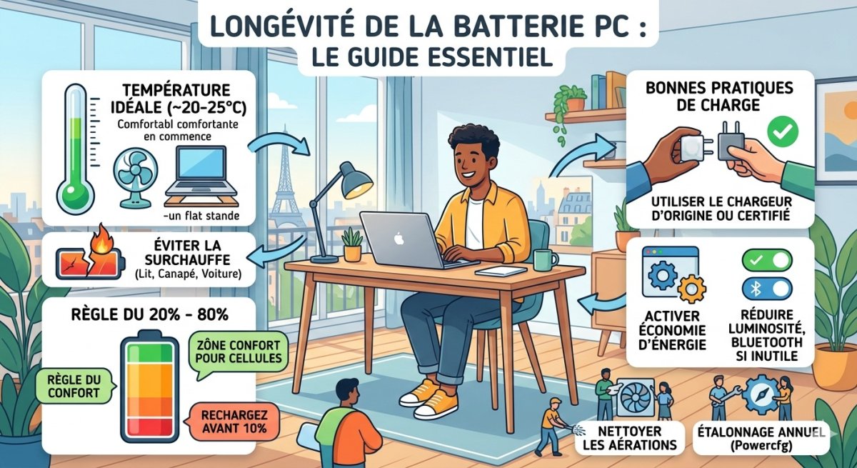 Longévité de la batterie : Le guide ultime pour préserver votre ordinateur