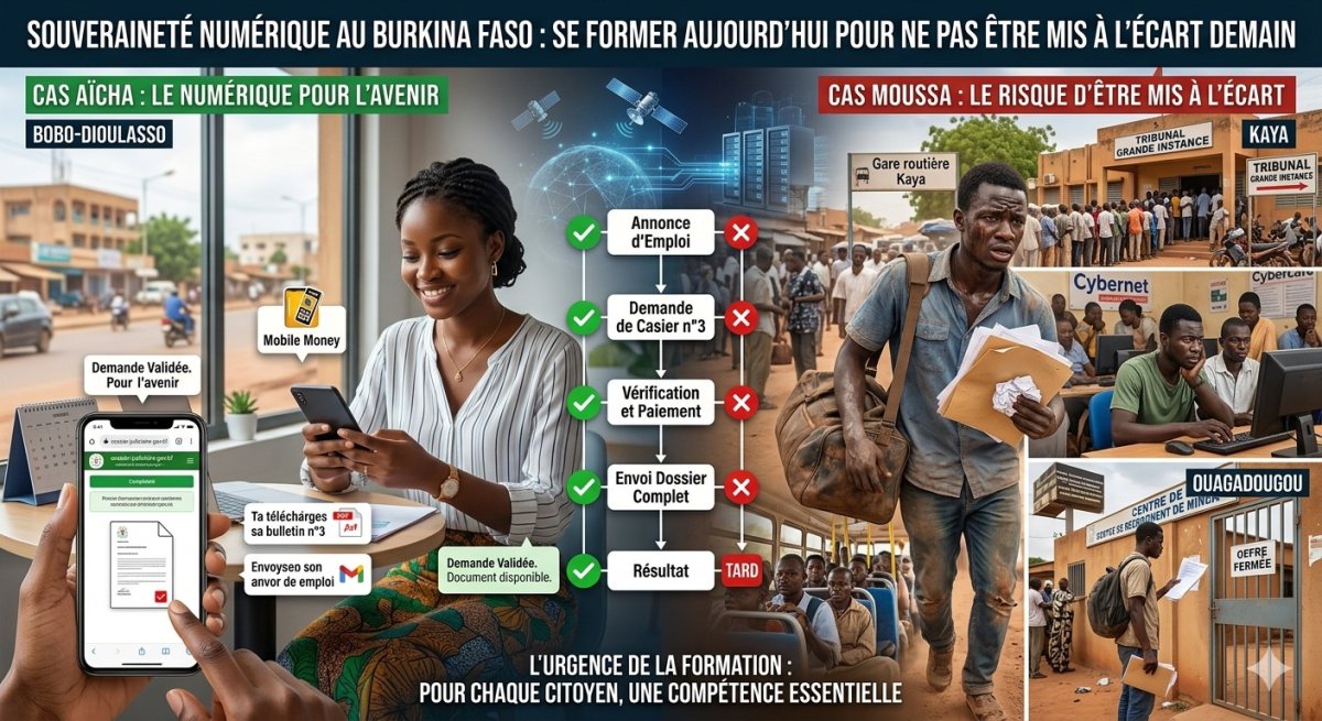 Souveraineté numérique au Burkina Faso : se former aujourd’hui pour ne pas être mis à l’écart demain