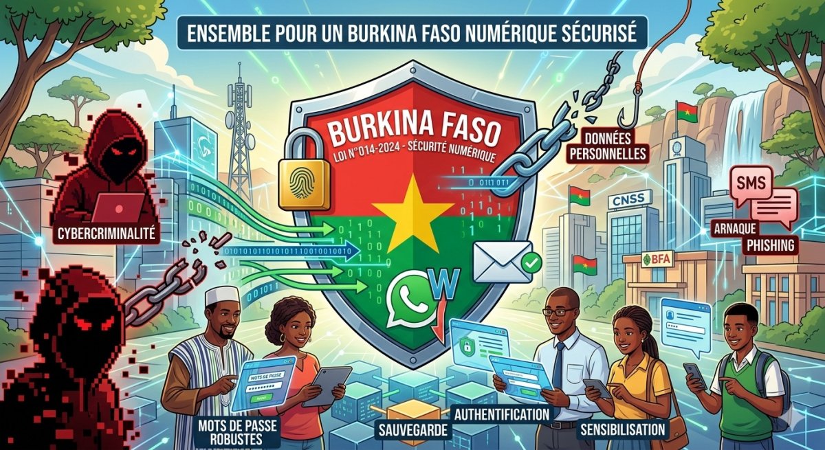 Loi N°014-2024 : tous acteurs d’un Burkina Faso numérique sécurisé
