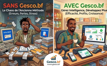 Gérez votre inventaire plus intelligemment avec Gesco.bf
