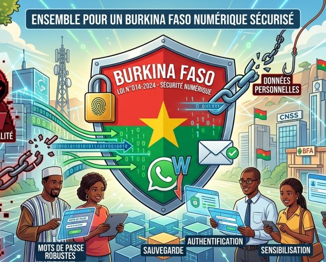 Loi N°014-2024 : tous acteurs d’un Burkina Faso numérique sécurisé