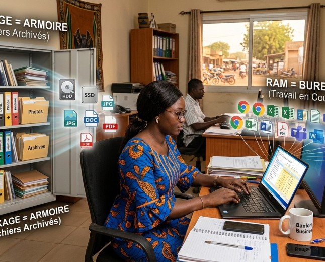 RAM vs stockage : la confusion que font encore trop de gens
