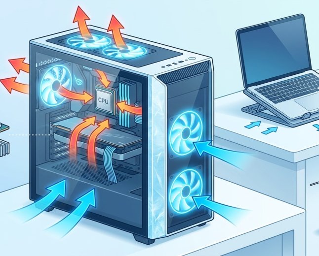 Comment éviter la surchauffe de votre PC : le guide essentiel de la ventilation