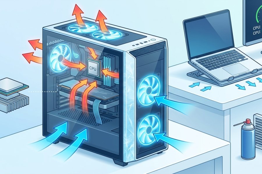 Comment éviter la surchauffe de votre PC : le guide essentiel de la ventilation