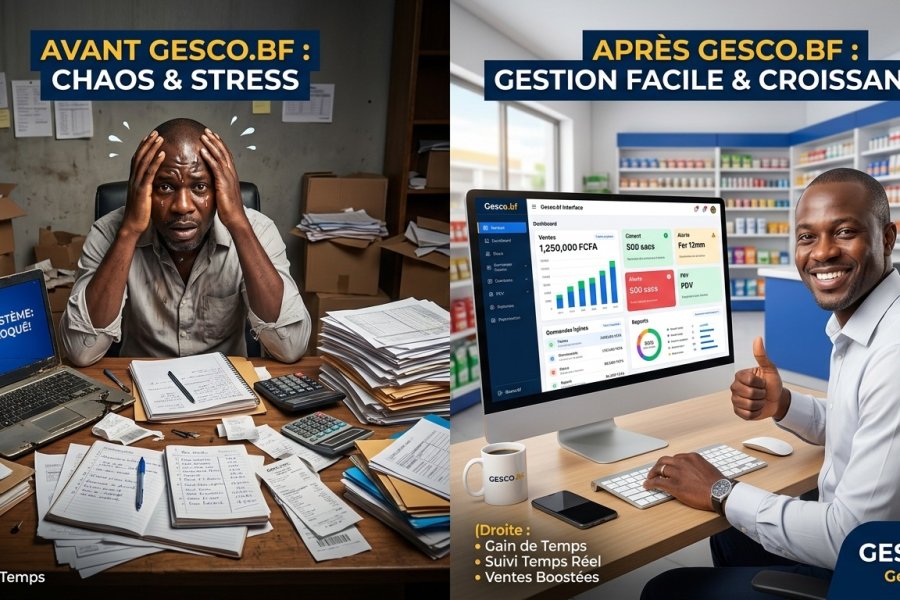 Gérez votre inventaire plus intelligemment avec Gesco.bf : la solution qui révolutionne votre gestion commerciale