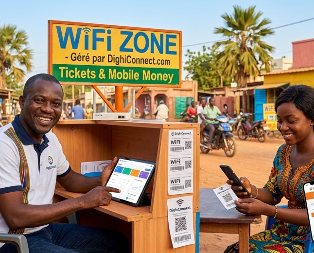 Gérez votre WiFi Zone comme un Pro grâce à Dighiconnect.com, le partenaire stratégique d’Innov’ Médias