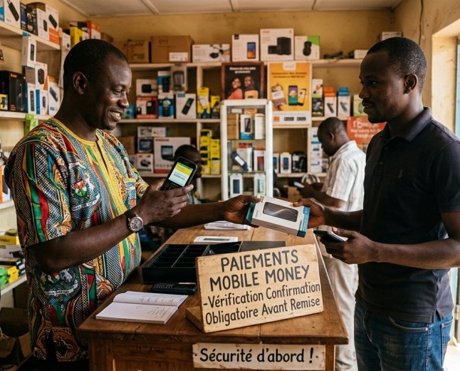 Escroquerie via Mobile Money : un individu interpellé par la BCLCC, les commerçants appelés à la vigilance