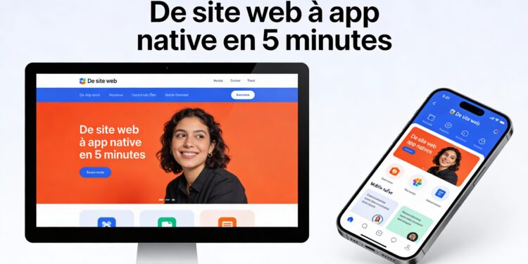 Web2App : Transformez votre site Web en application native en quelques minutes