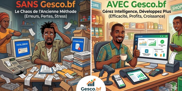 Gérez votre inventaire plus intelligemment avec Gesco.bf